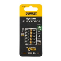 Schrauberbits T15 Dewalt Extreme Flextorq 25 Mm (5 StüCk) DT7380T Torx Torsion