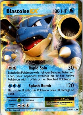 XY - Evolutions #21/108 Blastoise EX