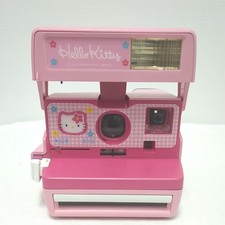Sanrio Hello Kitty Polaroid 600 Instant Camera Pink TOMY w/o Pouch