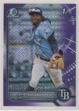 2022 Bowman Chrome Prospects Mega Box Purple Mojo Refractor Alejandro Pie 0q0m