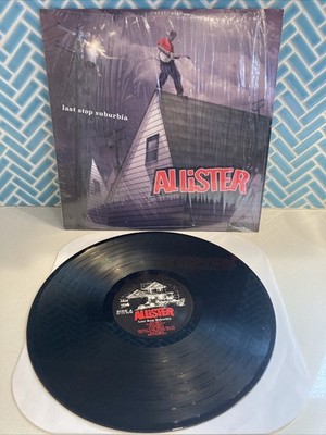 ALLISTER Last Stop Suburbia Vinyl Record LP /450 Drive Thru Records 2014