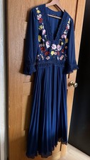 ASOS Embroidered Floral Midi Dress