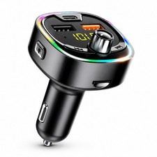Handsfree Wireless Bluetooth Car Kit FM Transmitter USB Charger Radio MP3 Player