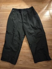 Cabela's Gore-Tex Rain Pants Waterproof Hiking Outdoor Fishing Green XL 