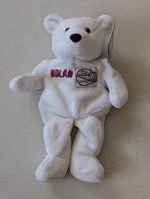 Nolan Ryan Bear - Salvino's Bammers White, 1998, Plush Toy