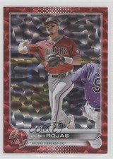 2022 Topps Update Red Foil 36/199 Josh Rojas #US180 0zc4