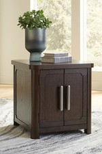 Signature Design by Ashley Breckington Rectangular End Table with Cabinet
