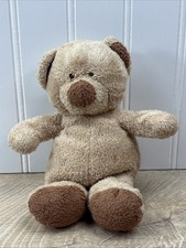 TY Pluffies Bear Lovey Plush Toy Stuffed Animal 2005 Tan Teddy Bear TyLux 6  