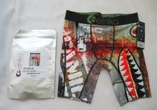NWT Ethika boxer briefs Boys BOMBER EZ WIN Staple size M 8/10 youth 6" inseam