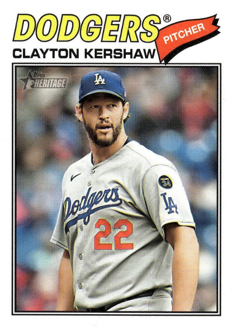 2026 Topps Heritage #190 Clayton Kershaw Los Angeles ID:67385 | eBay