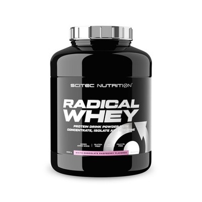 (23,17EUR/kg) Scitec - Radical Whey Protein 2000g Dose