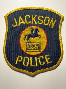 Jackson Michigan Police Patch
