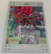 2007 Topps Chrome White Refractor /869 Alex Smith #TC118