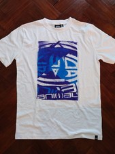 Image of Brand New Animal 13-14yrs White Boys T-shirt with Blue Animal Logo Design Cotton