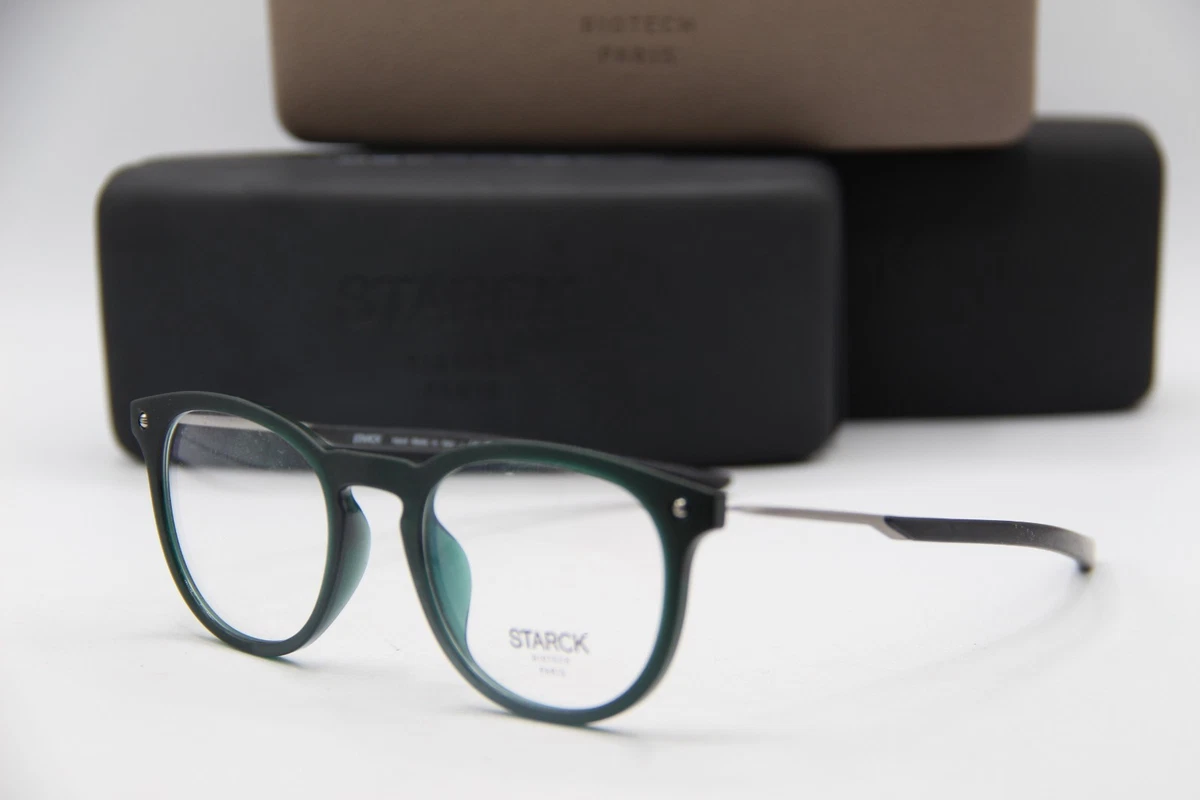 Starck SH3048 0004 Men\'s Eyeglasses 55-16-145 Matt Havana Full Rim FRAMES ONLY Starck Eyes products for sale | eBay main image 3