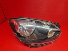 VOLKSWAGEN UP MK1 2012 RIGHT HEADLIGHT HALOGEN DRIVERS SIDE HATCHBACK 1S2941016M