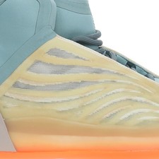 Adidas Yeezy Quantum Lace Up  Mens Beige, Blue, Orange Sneakers Casual Shoes HP 6