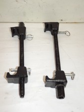 2pc MacPherson Strut Coil Spring Compressor Tool with Safety Lock Pins Set