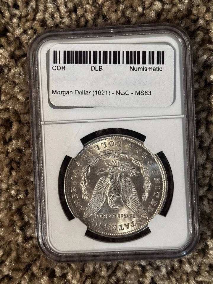 1921 Morgan 2015 Silver Eagle X2 Lot 3 Coins - Image 4 of 4