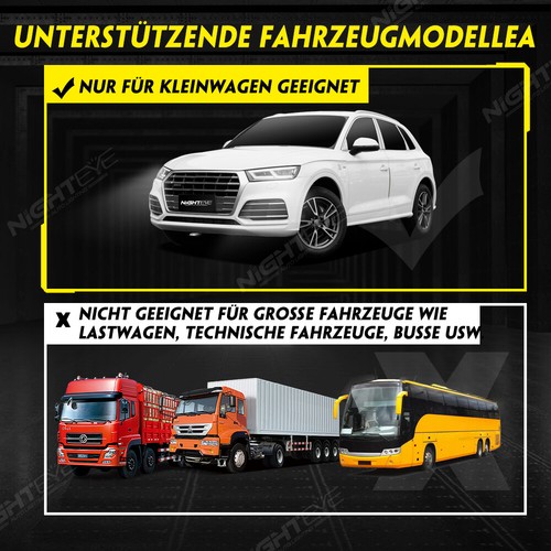Paar 9006/HB4 COB Scheinwerfer 70W 6500K Straßen Plug & Play Lampen Kit Halogen - Bild 2 von 16