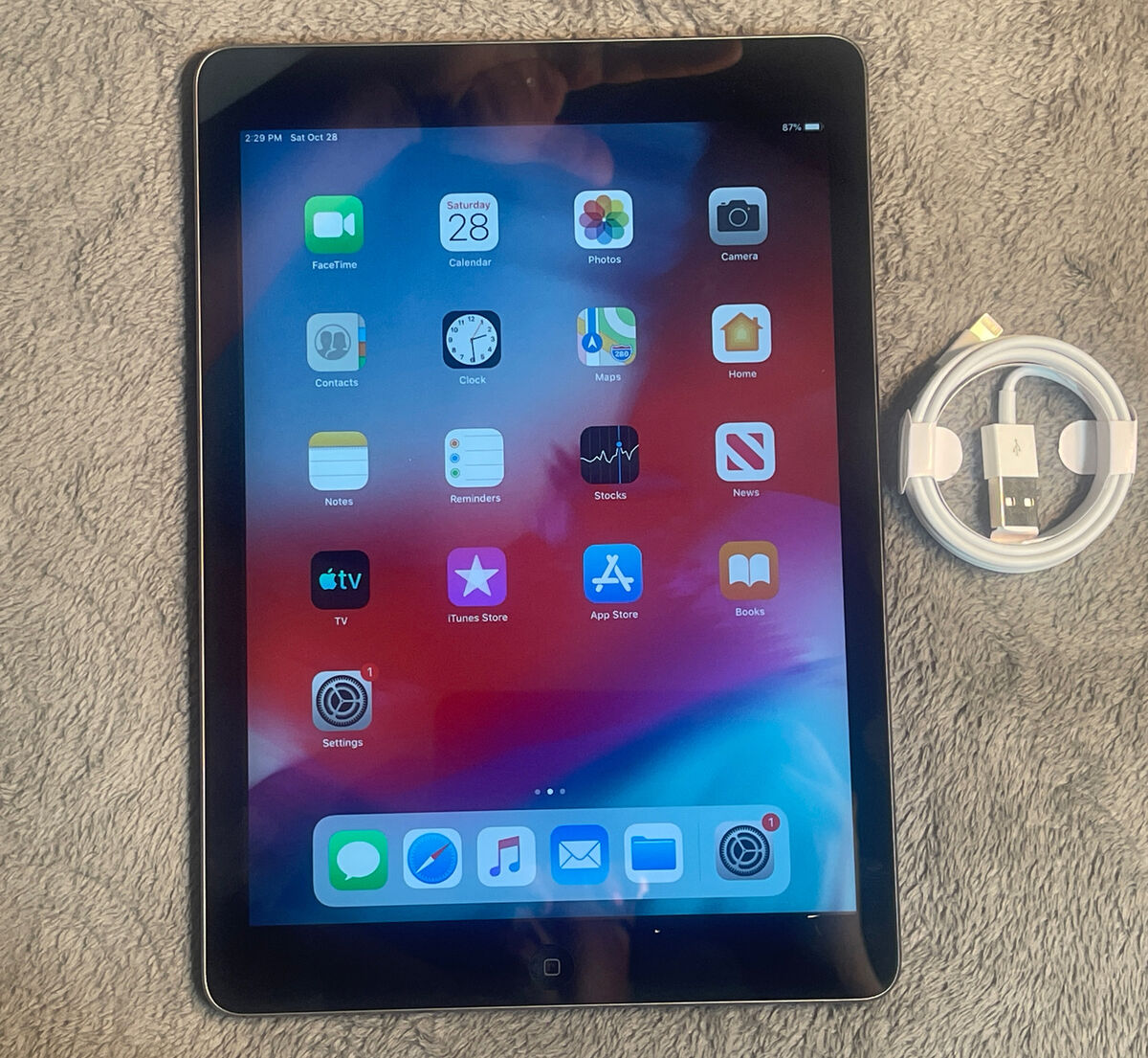 Apple iPad Air (1st Generation) - Space Gray 64GB WI-FI - A1474 - MD787LL/A | eBay Apple iPad Air (1st Generation) - Space Gray 64GB WI-FI - A1474 - MD787LL/A | eBay
