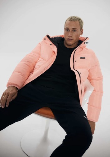 New PE NATION HIGH BALL JACKET IN SOFT CORAL Sz M - Picture 2 of 12