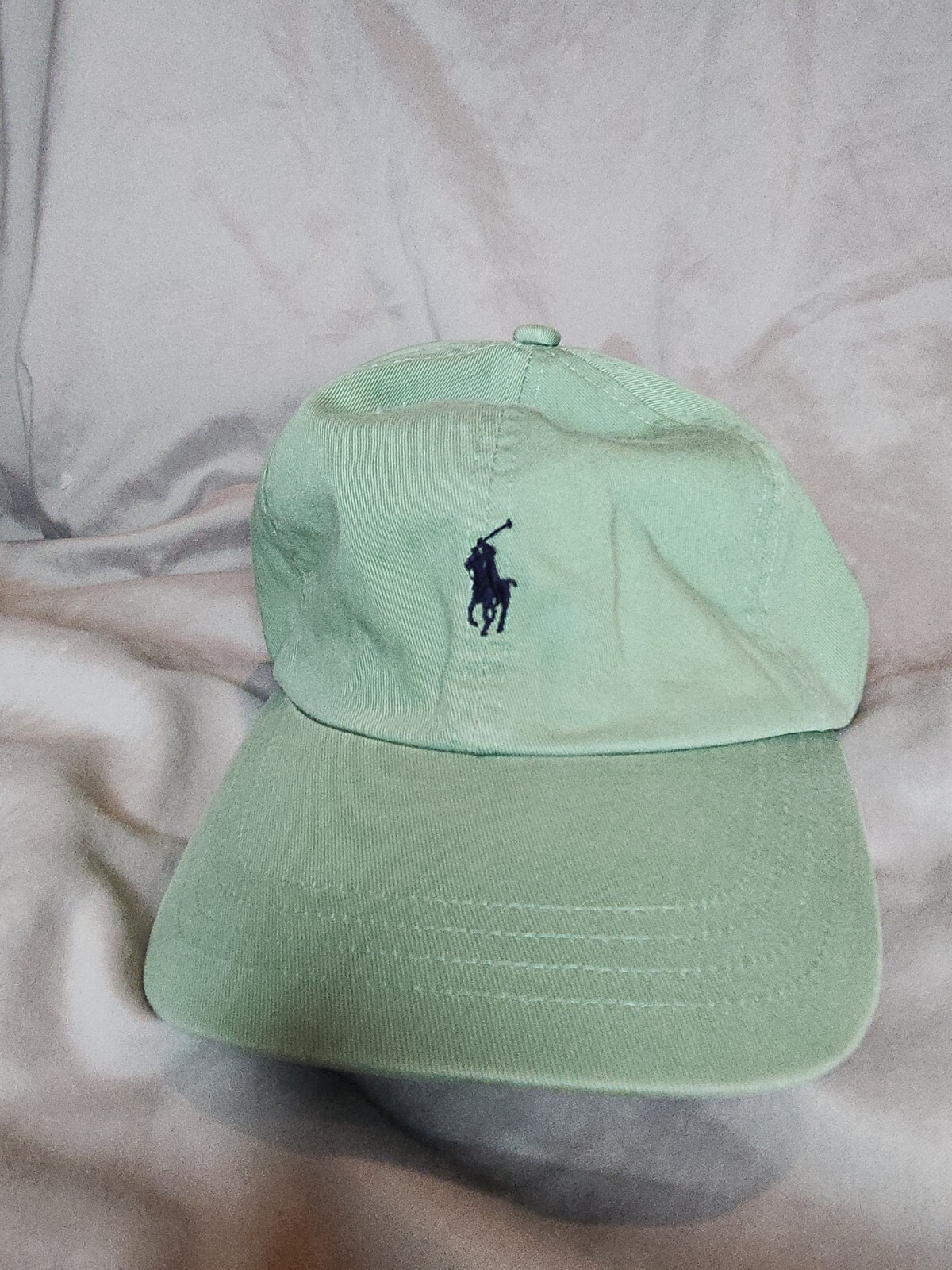 PONY PULITO Cappello Polo Ralph Lauren Regolabile Cinturino Schiena Uomo Verde Verde Verde Verde Acqua Logo
