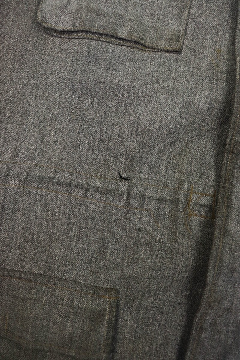 Vintage 40-50s? Gray Distressed Hunting Field Jacket Size L-XL | eBay