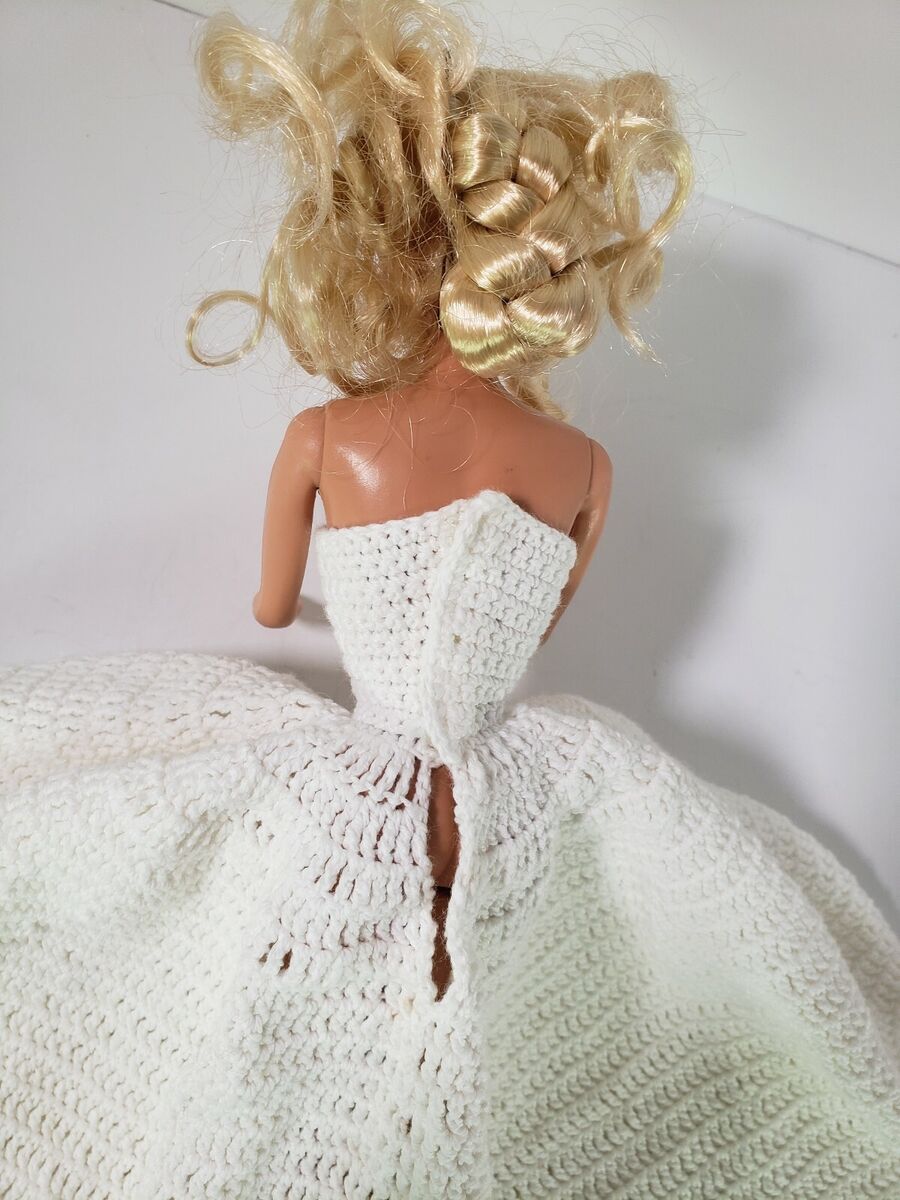 Barbie Roupa de boneca em croche