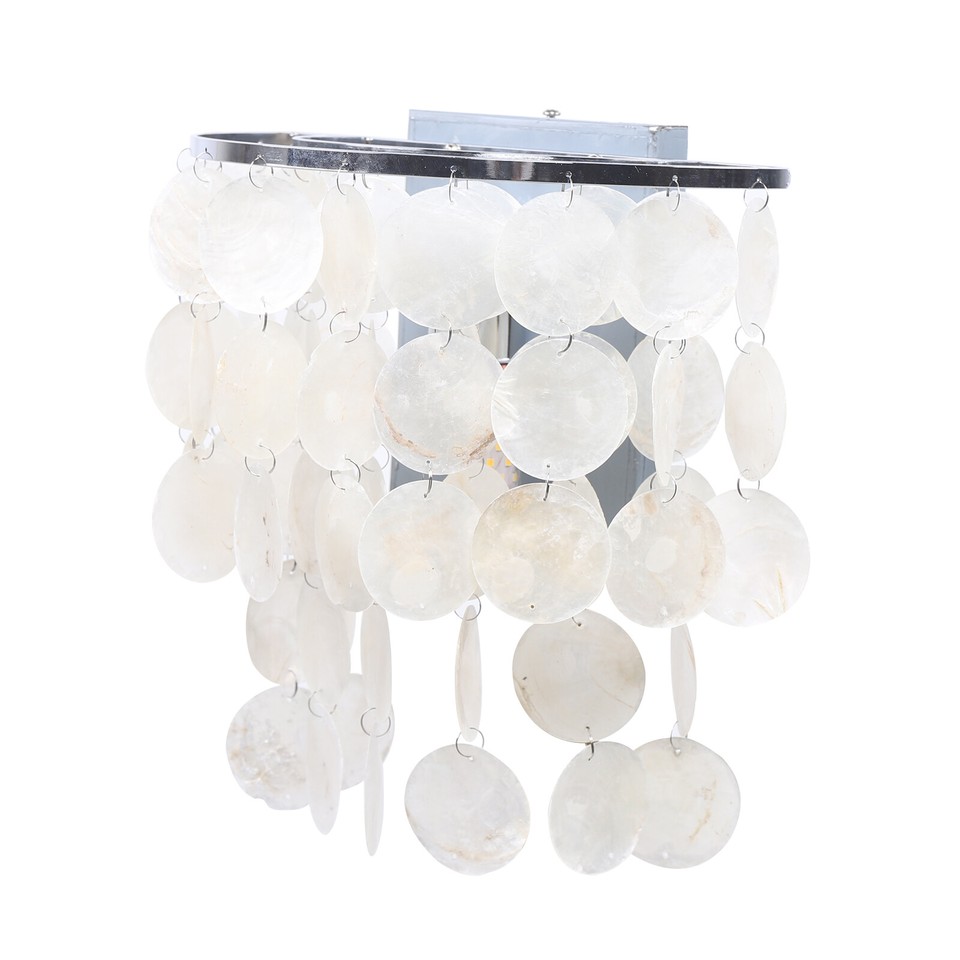 Modern Shell Wall Light Indoor Bedroom Wall Sconce Lighting Lamp Living