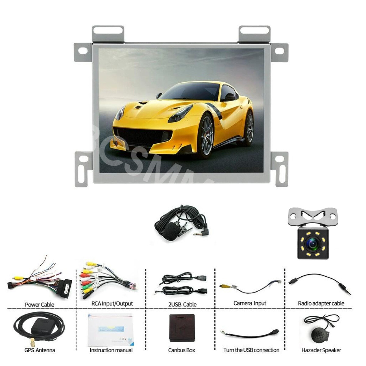 8.4"" For Dodge Challenger 2015-2023 Stereo Radio Android 14 GPS Carplay Camera