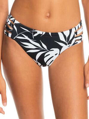 Roxy Love The Rocker Damen-Bikinihose Surf Strand Badeanzug Slip neu mit Etikett