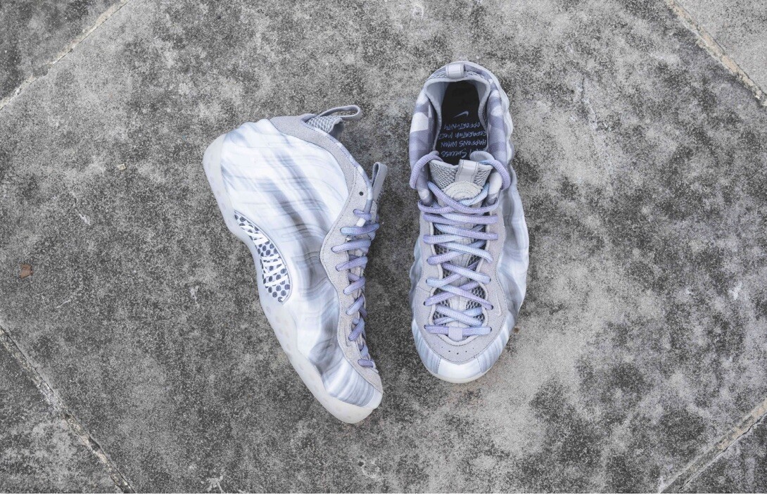 Nike Air Foamposite One QS x Dream A World Grey Size 8.5M Nike Air Foamposite One QS x Dream A World Grey Size 8.5M