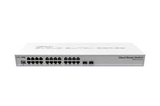 Bent New Mikrotik CRS326-24G-2S+RM Cloud Router Switch, 24xGbit LAN, 2xSFP+