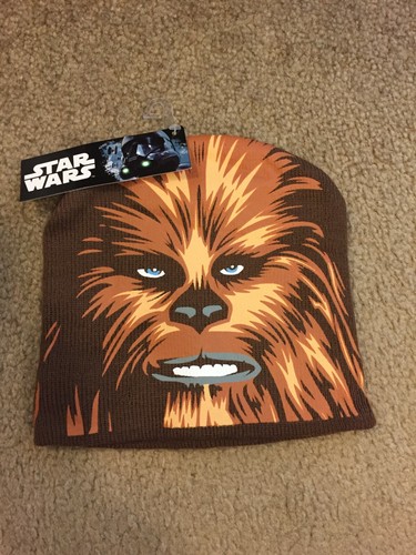 Star Wars Boys Chewbacca Beanie Hat NWT 