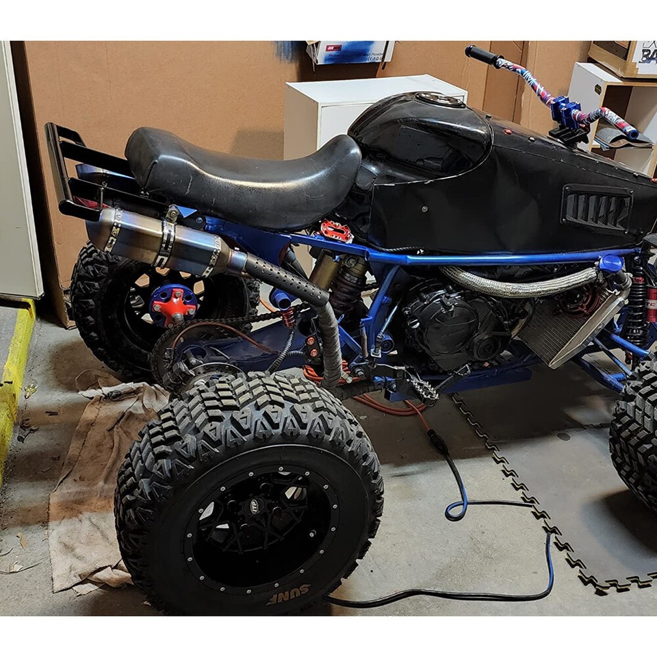 ATV Wide Rear Grab Bar Aluminum Rack Mounted For Yamaha Raptor 700R ...
