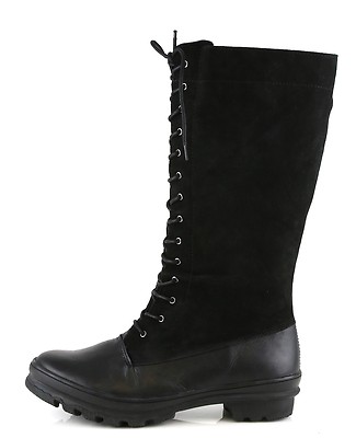 Cougar PORTICO Woman's Black Waterproof Leather Boots Z3774