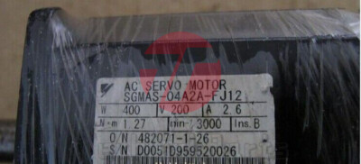 Used 1PCS YASKAWA Servo Motor SGMAS-04A2A-FJ12 tested