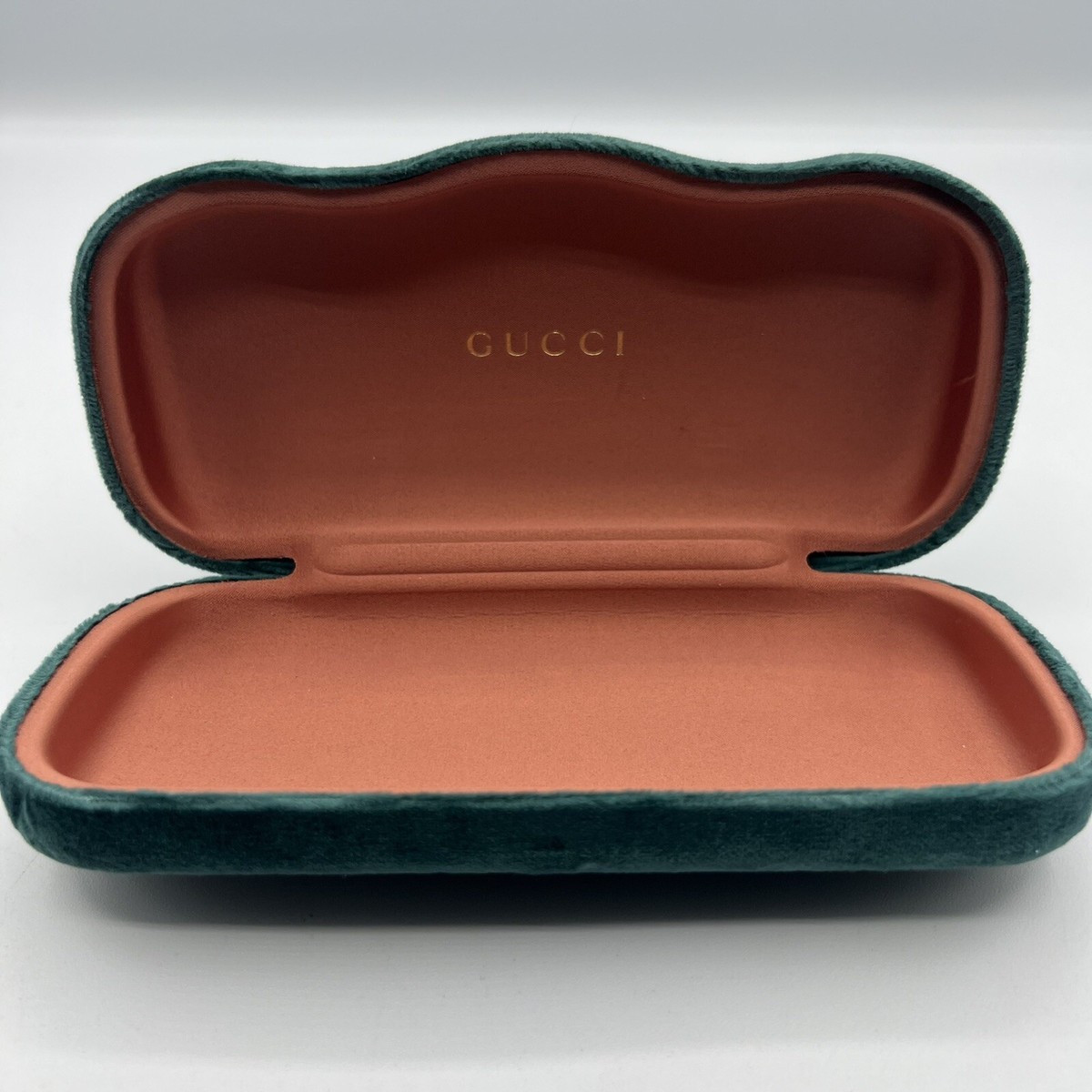 Velvet Gucci Glasses Greenish Hard Case Winecolor Rose with  display picture 1