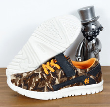 Scarpe da skateboard Etnies Shoes Scout V Kids bambini Brown Camo 2/33