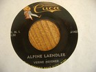 CUCA 45 RECORD/ VERN MEISNER/ ALPINE LAENDLER/VAGABOND WALTZ/ J-1427 /EX — photo 2