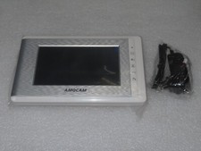 AMOCAM Wired Video Intercom Doorbell System 7 Inches LCD Monitor Video Door