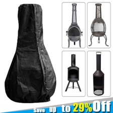 Outdoor BBQ Chimnea Cover Heavy Duty Waterproof Garden Grill Chiminea Protector