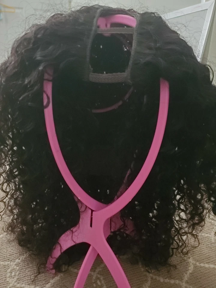 PELUCA RIZADA PARTE U - PELO NADULA 16 pulgadas Foto 3 de 4