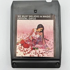 Crystal Gayle - We Must Believe - Restored 8 Track Tape - New Pad and Splice