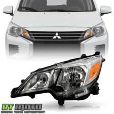 For 2021-2024 Mitsubishi Mirage / G4 Halogen OE Headlight Headlamp - Driver Side