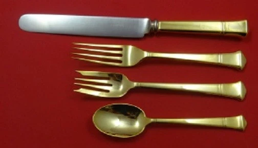 Windham Vermeil от Tiffany серебро высшей пробы обычный размер установка(ы) 4 шт. - Изображение 2 из 4