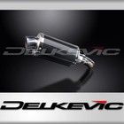 KAWASAKI ER6N ER6F 2006-2011 225mm OVAL CARBON SILENCER EXHAUST KIT