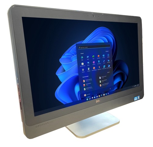 Dell PC I5 -3470S All-In-One Optiplex 9010 8GB 240GB SSD Wi-Fi Windows 11 Webcam - Picture 1 of 9