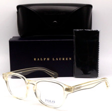 NEW POLO RALPH LAUREN PH 2261U 5034 TRANSPARENT BEIGE AUTHENTIC EYEGLASSES 53-20